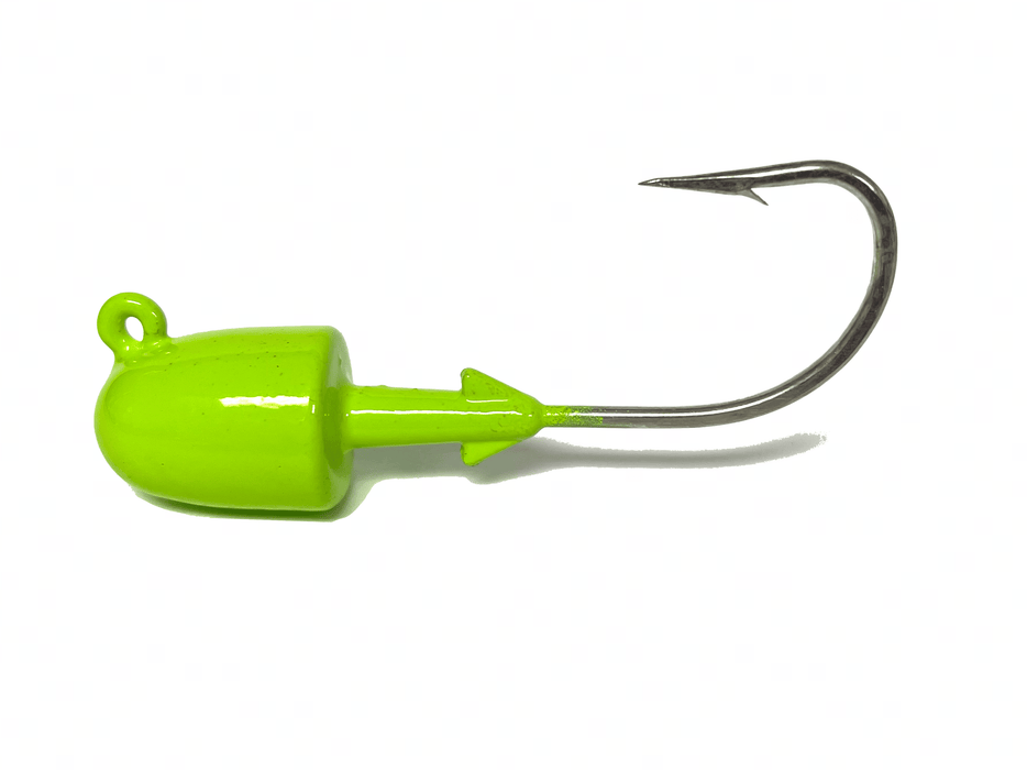 Chartreuse Bullet Head Jig