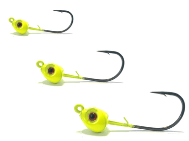 Chartreuse J-Slammer 3 Pack