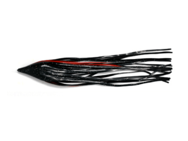 Flaky Black Lure Skirt Cone