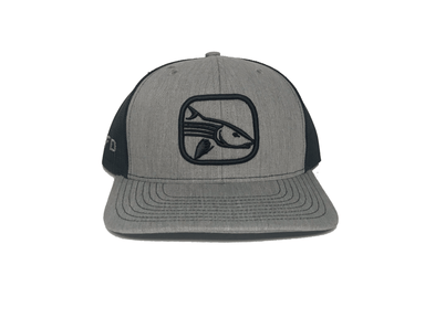 Heather Grey / Navy Bonefish Hat