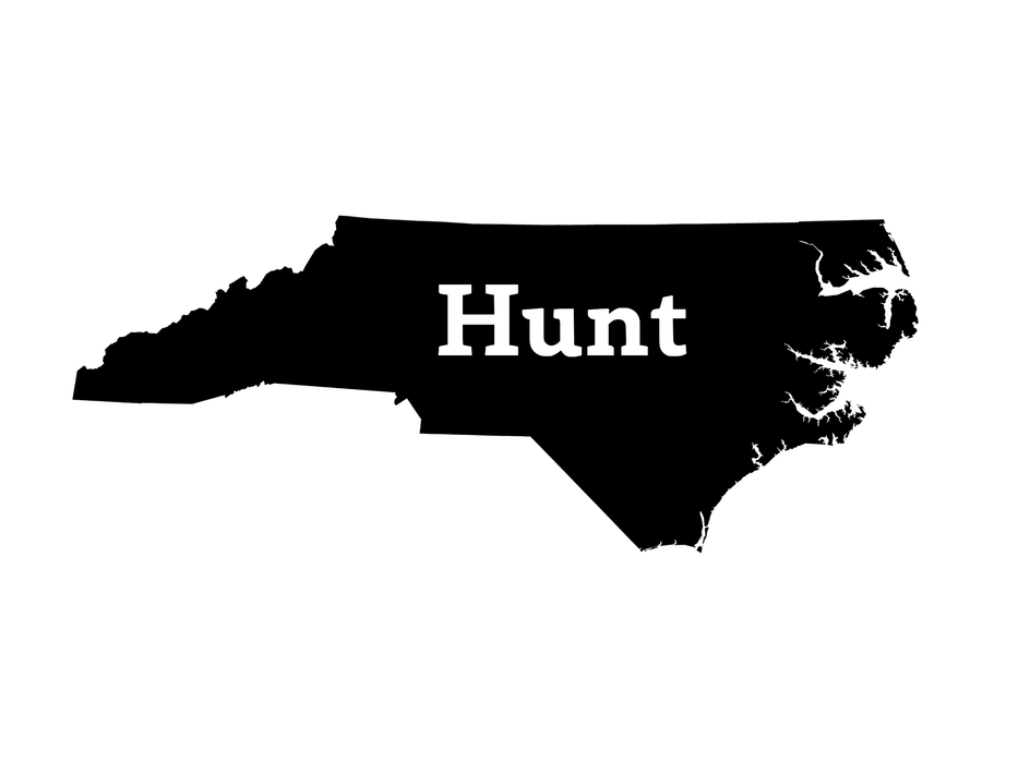 Hunt North Carolina Decal - elliottenvisions