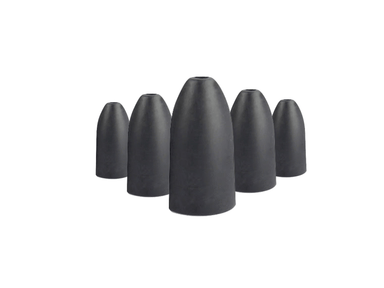 Matte Black Tungsten Worm Weights - elliottenvisions