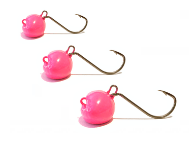 Pink Sheepshead Jigs