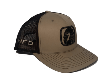 Khaki / Brown Ultimate Turkey Hat | Turkey Hunting Hat - elliottenvisions