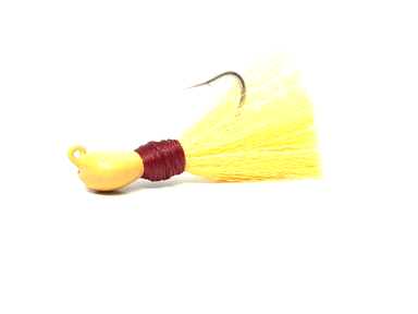 Pompano Crusher: The "Ultimate" Pompano Jig (Yellow) - elliottenvisions