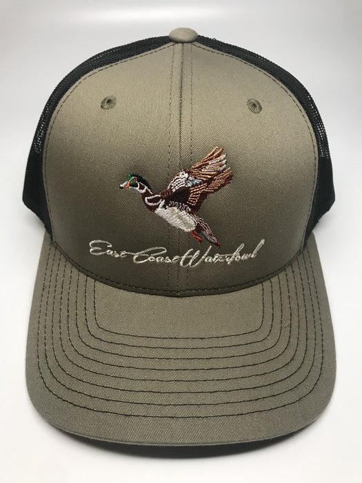 Wood Duck Waterfowl Hunting Trucker Hat | East Coast Waterfowl ...