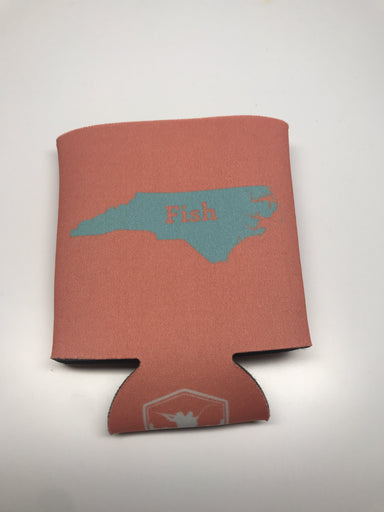 Fish North Carolina Koozie - elliottenvisions