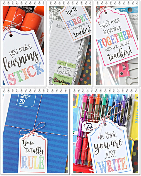 Download 20 Printable Teacher Supply Gift Tags Ilyb Designs