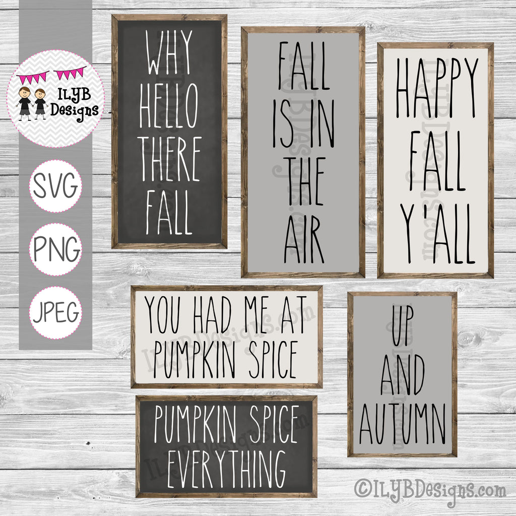 Download Fall Sayings Svg Png And Jpeg Cut Files Ilyb Designs