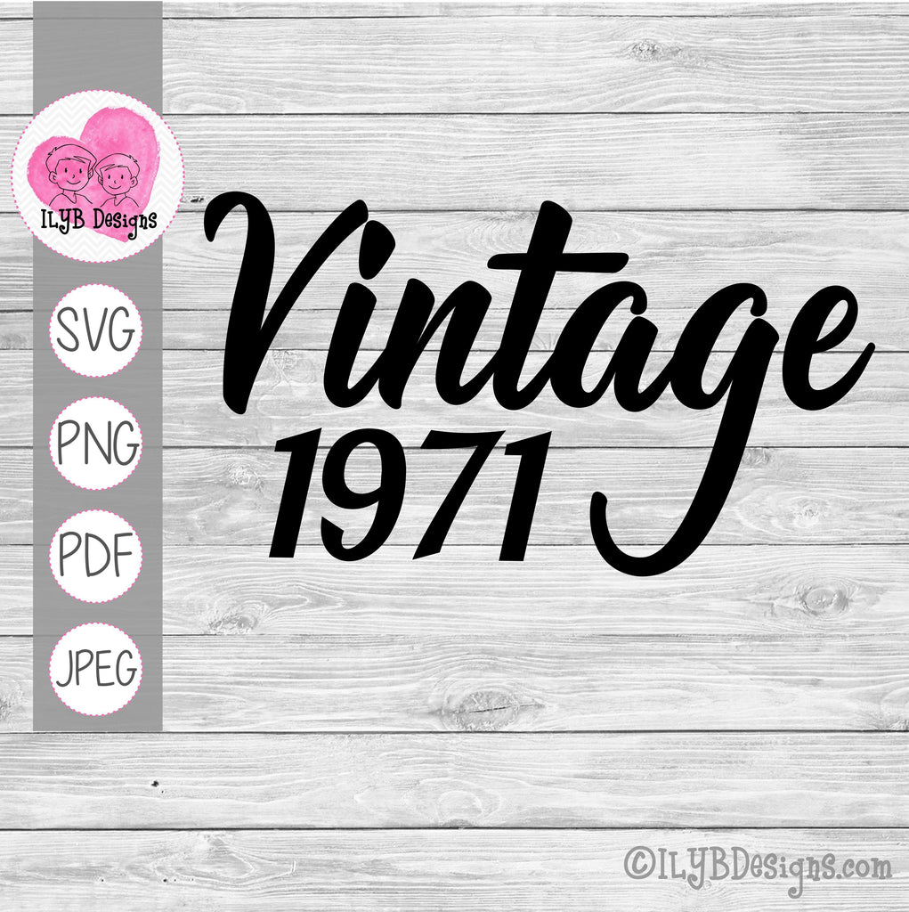 Download Script Vintage Birth Year Svg Vintage Birthday Svg Ilyb Designs
