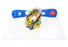 Load image into Gallery viewer, Rocket Spacecraft - WOW 3D Pop Up Greeting Card