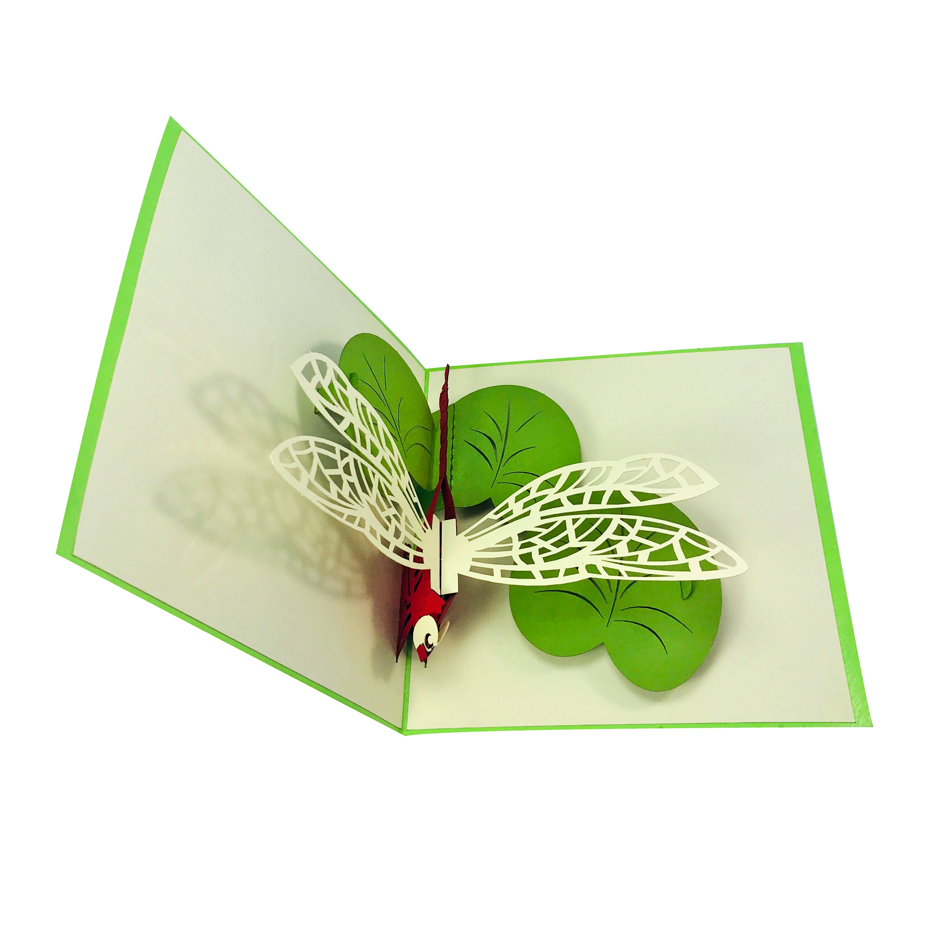 Dragon Fly Wow 3d Pop Up Card Wow Pop Up Card 7722