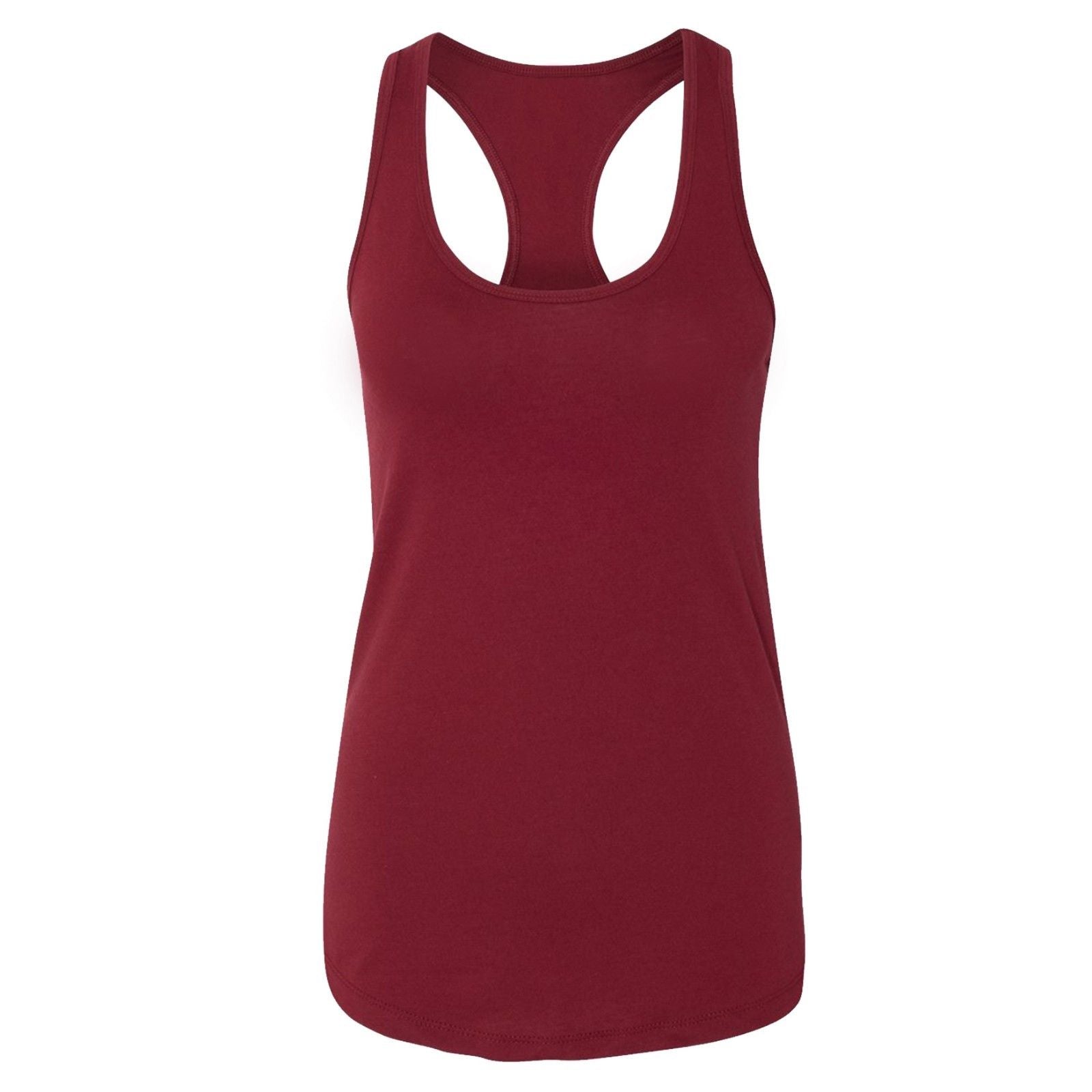 XtraFly Apparel Women's Active Plain Basic Racer-back Tank-Top