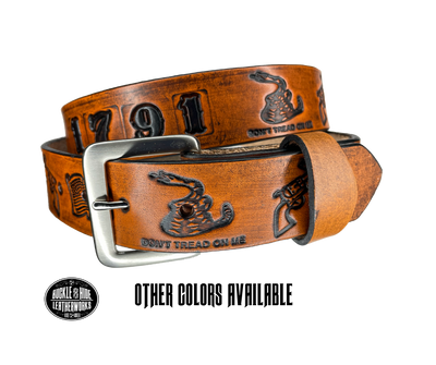 The Grizzly Leather Belt | Made in USA | Full Grain Leather Belt 42