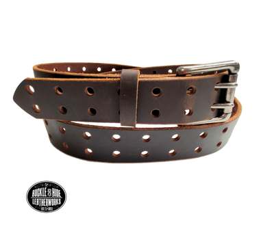 Hollywood Skateboards Leather Belt with Holes