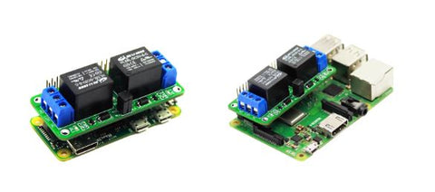 2 Channel Relay Board for Raspberry Pi