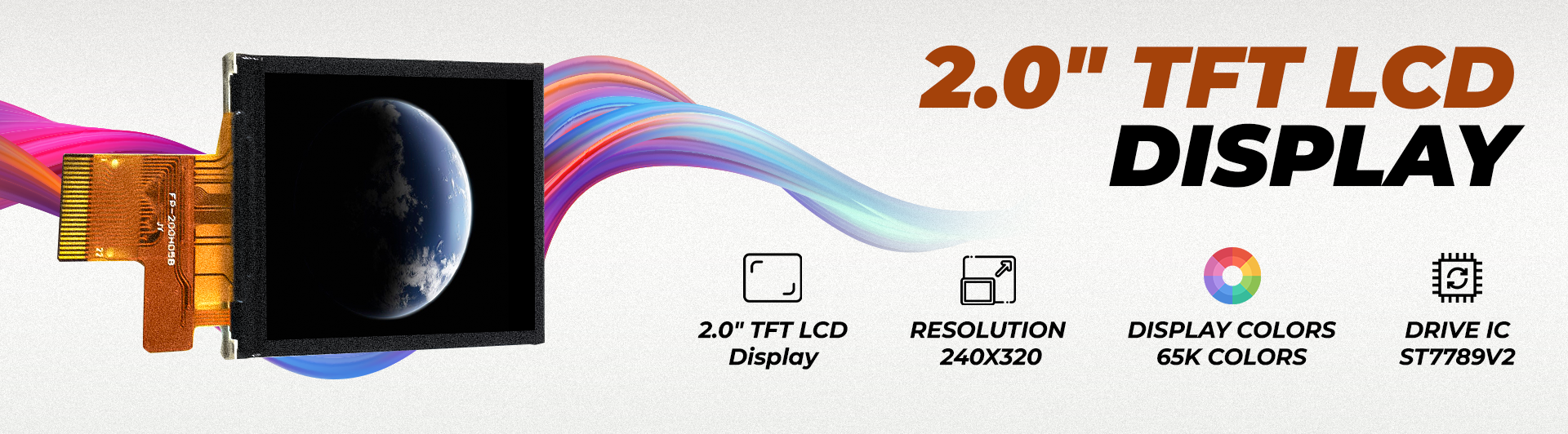 2.0" TFT LCD Display