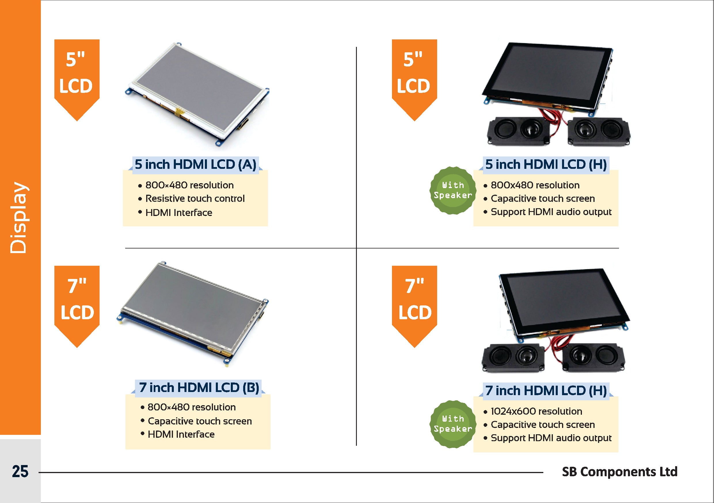 SB Components Catalog
