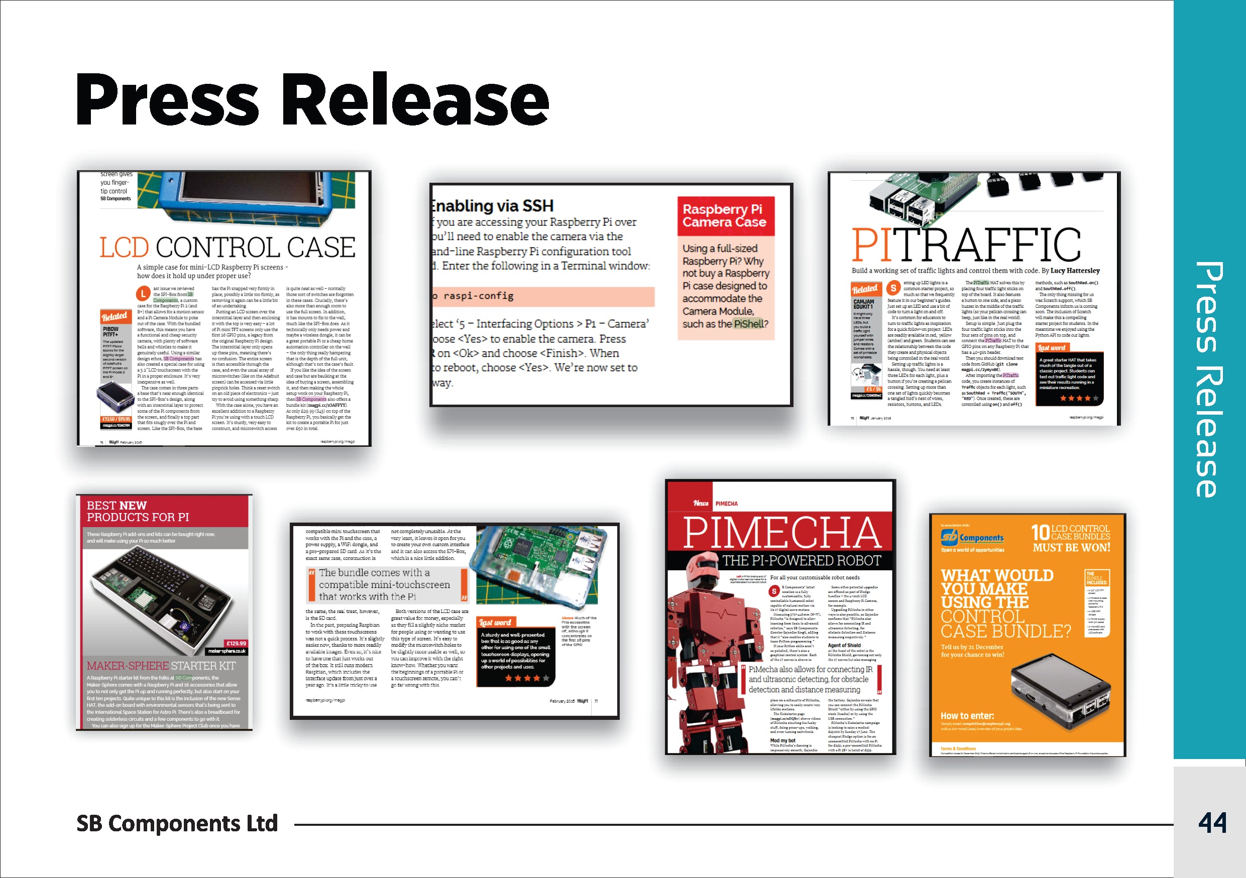 SB Components Catalog