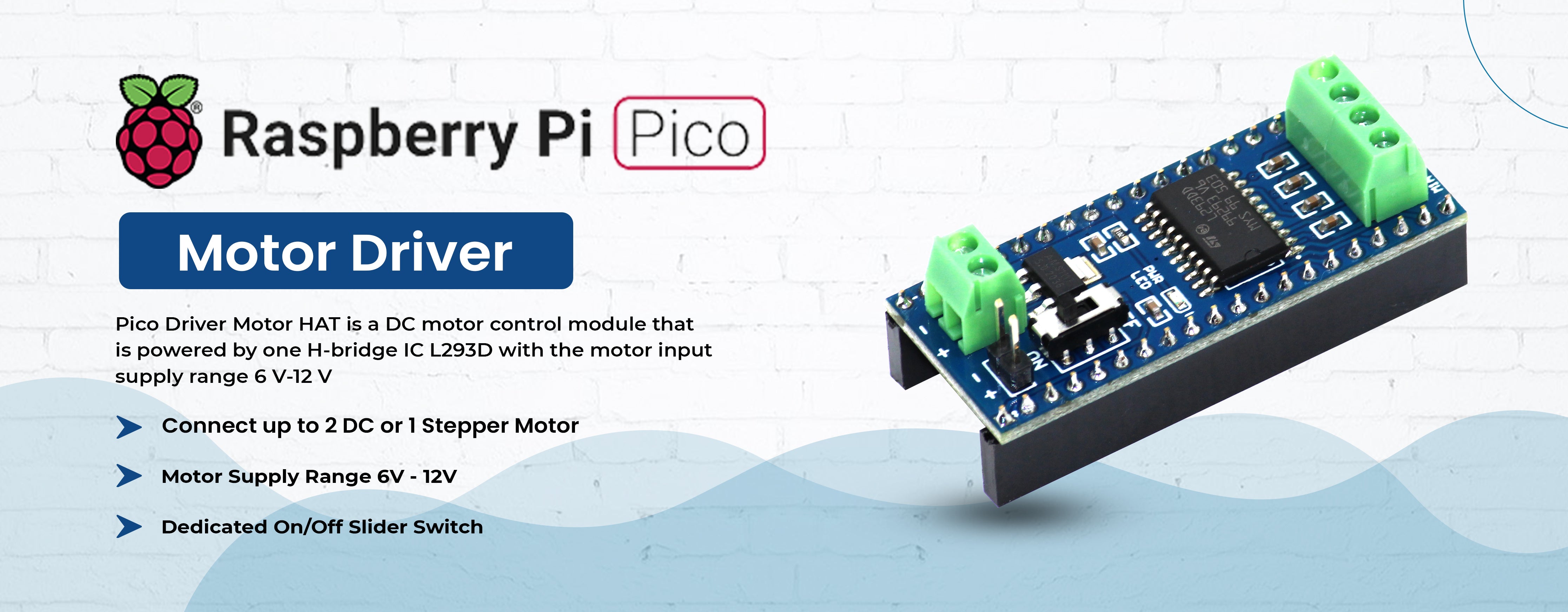 Pico Motor Driver HAT