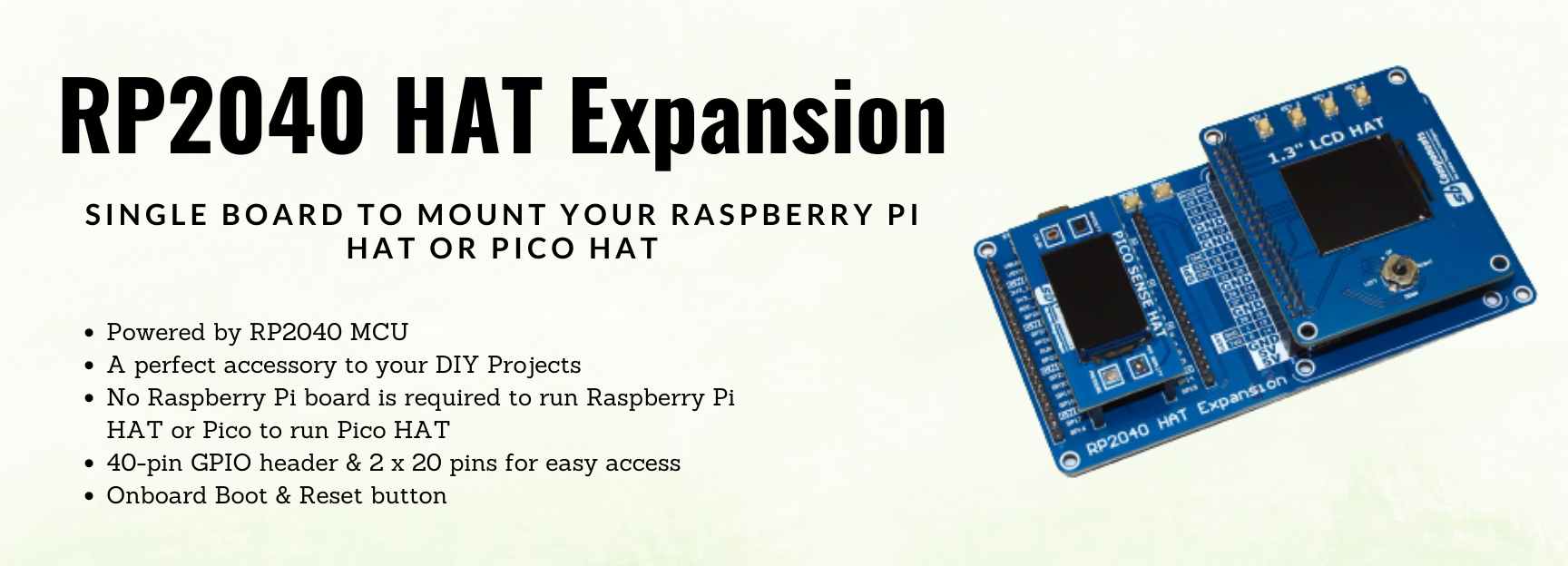 RP2040 HAT Expansion