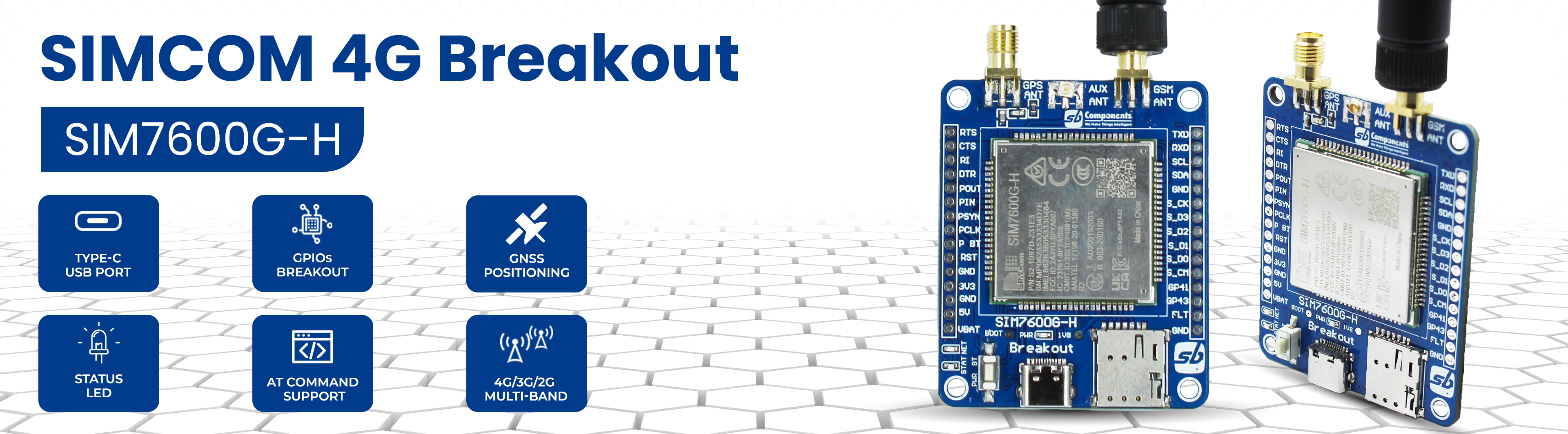 SIMCOM 4G module Breakout