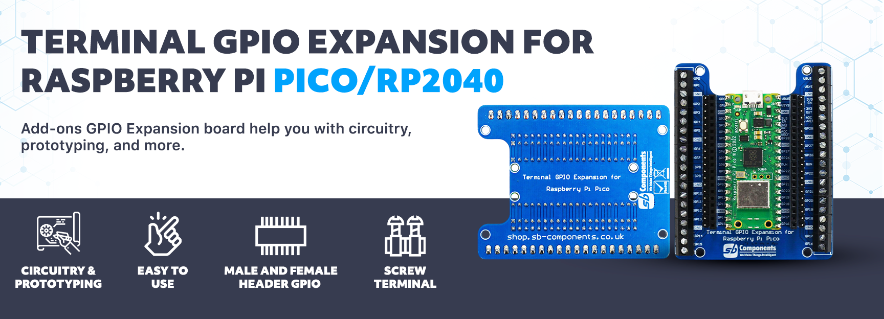 Terminal GPIO Expansion for Pico