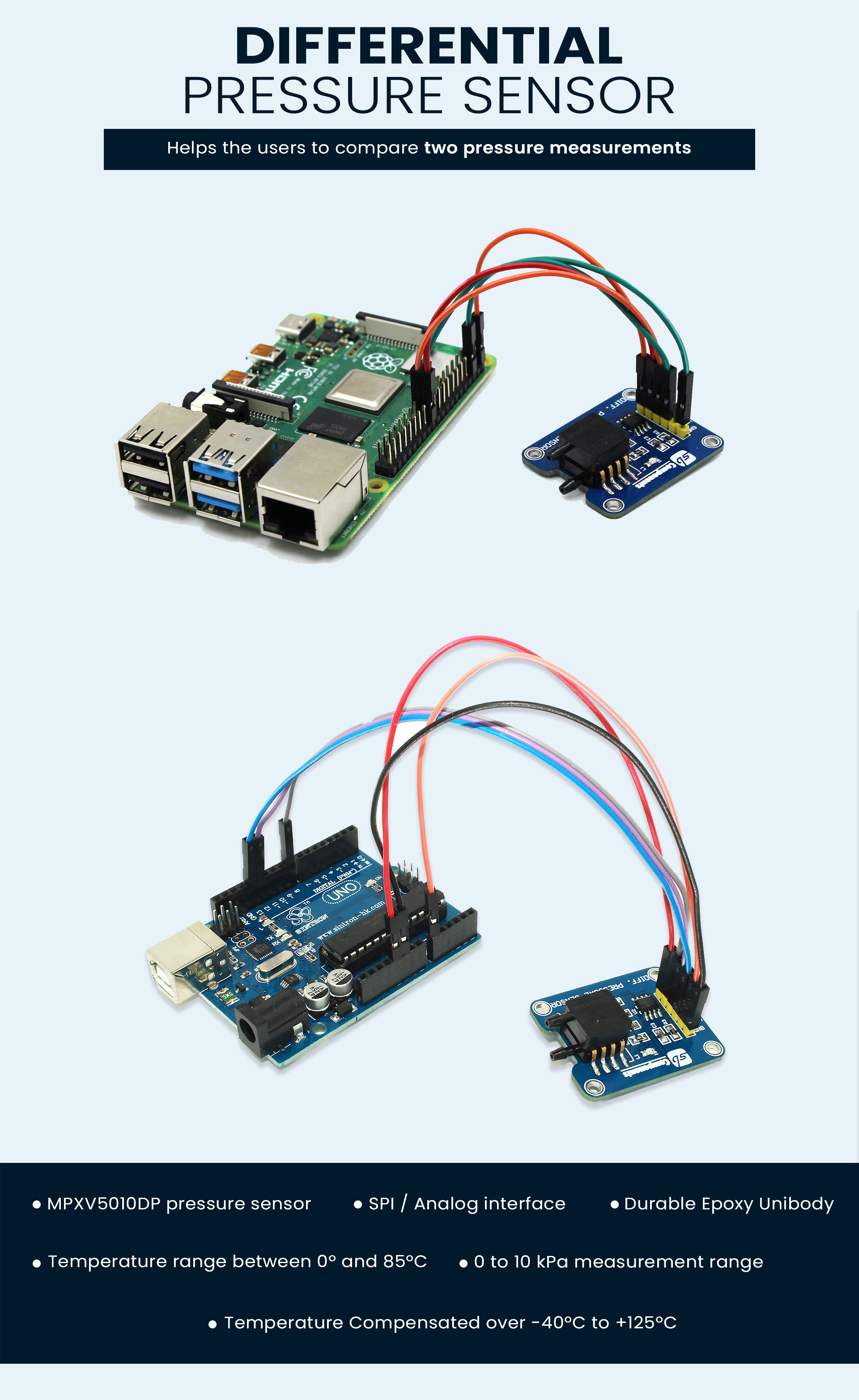 Industrial Pressure Sensor - Arduino 