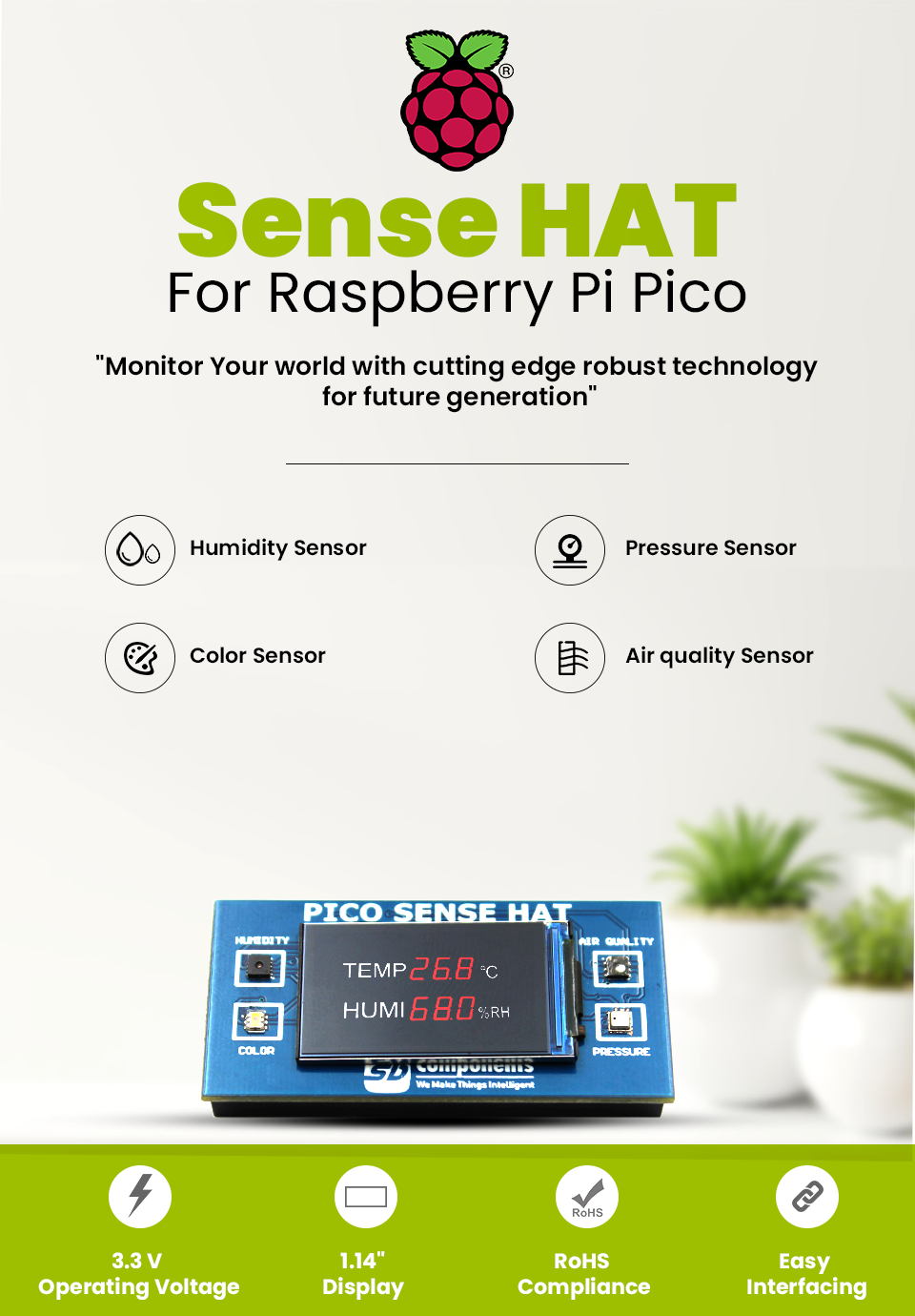 Raspberry Pi Pico Sense HAT