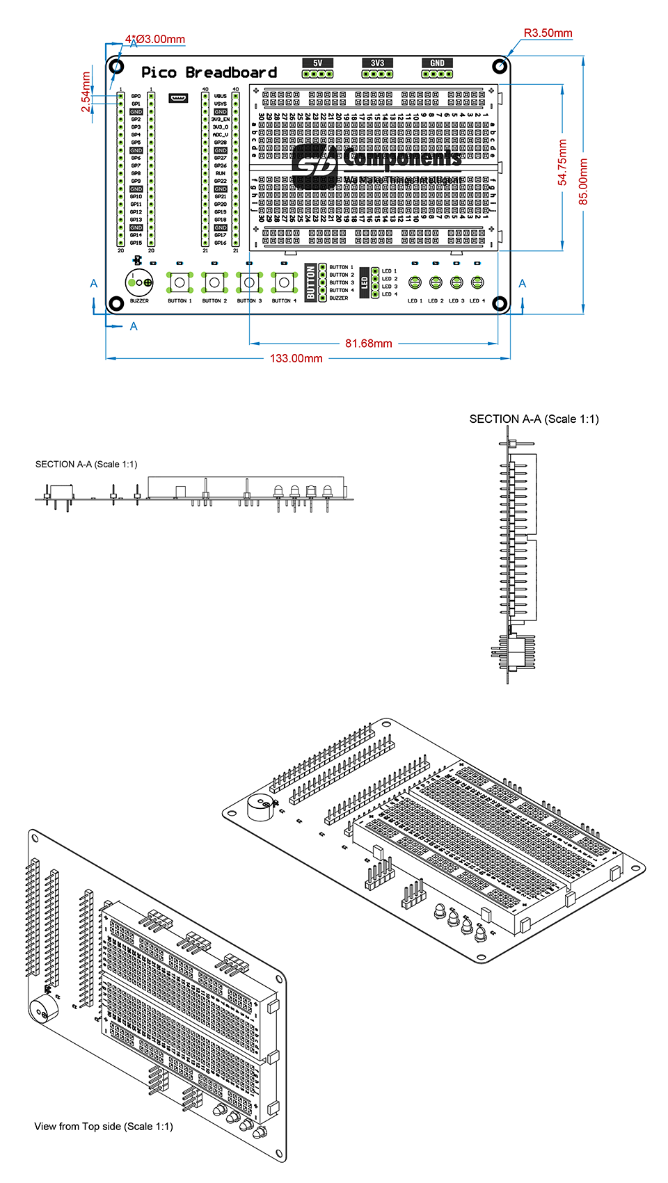 Pico Breadboard kit