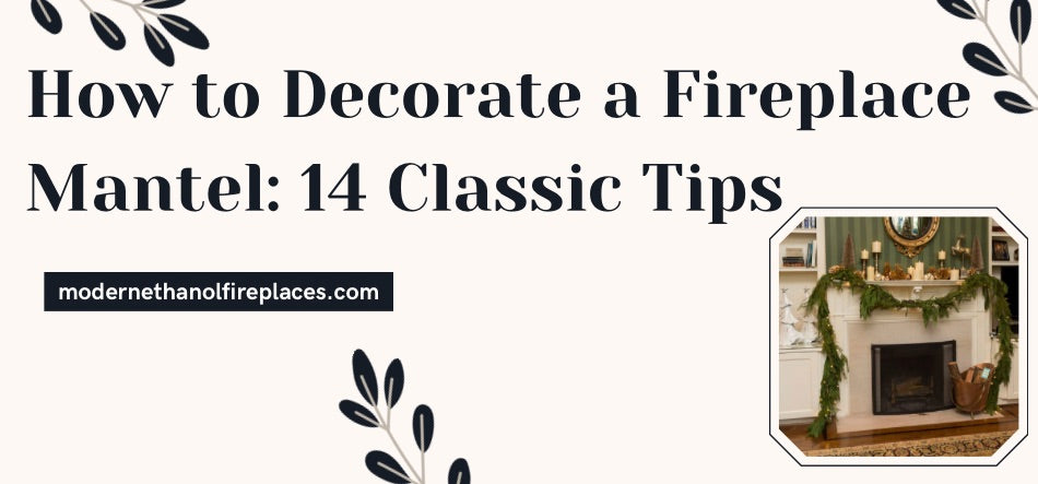 How to Decorate a Fireplace Mantel: 14 Classic Tips