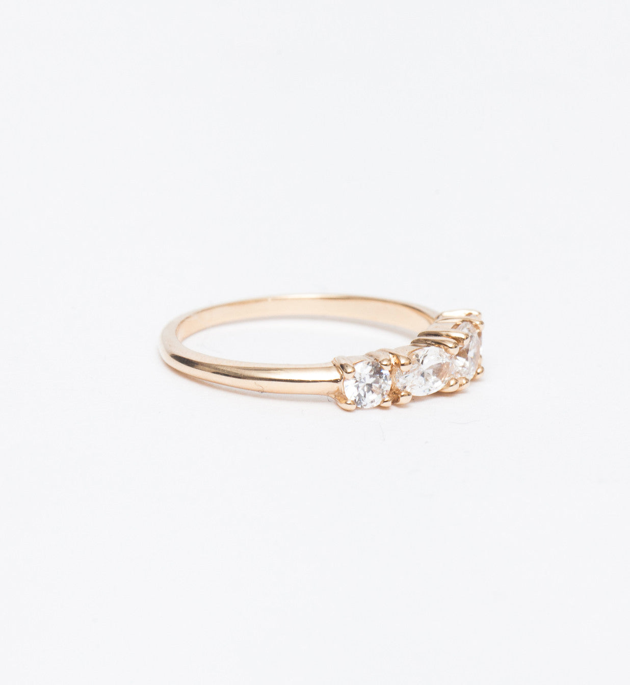 Linear Diamond Ring – No.3