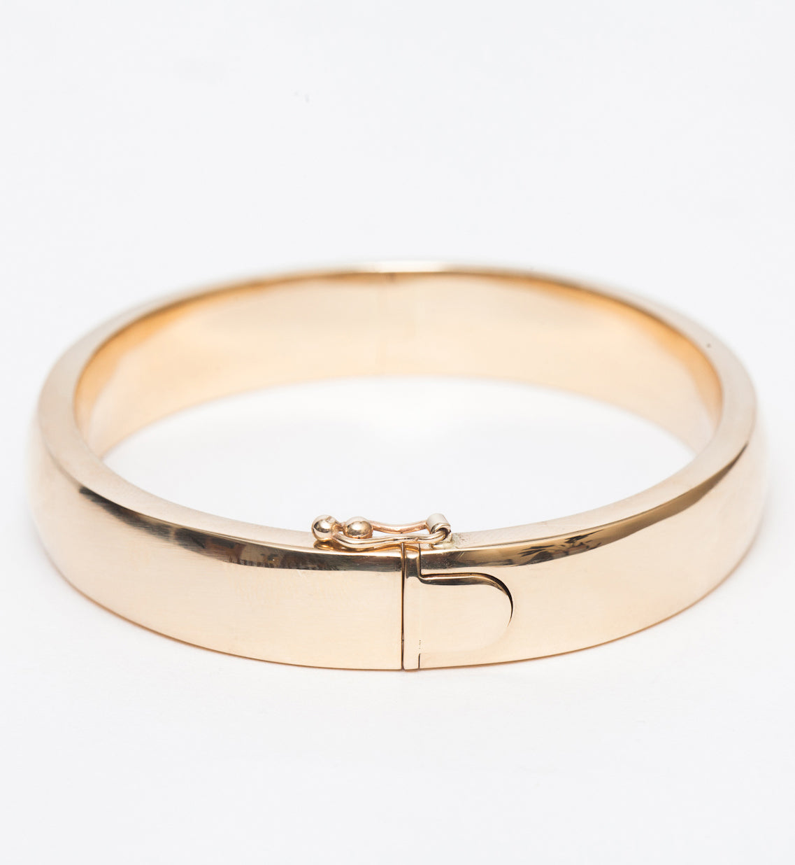 10 mm Square Plain Bangle – No.3