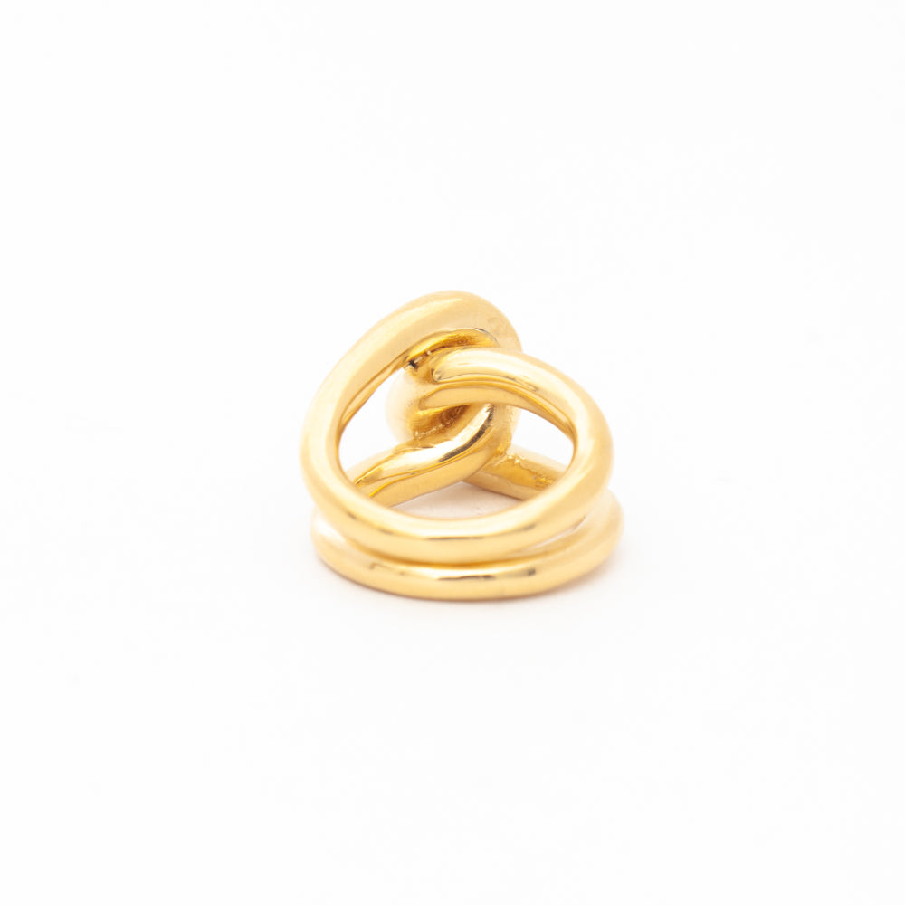 Gold Full Link Ring