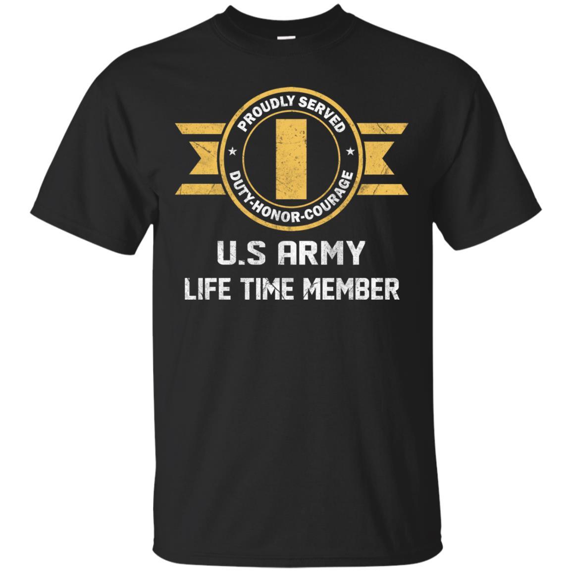 Life Time Member - US Army O-1 Second Lieutenant O1 2LT Commissioned O