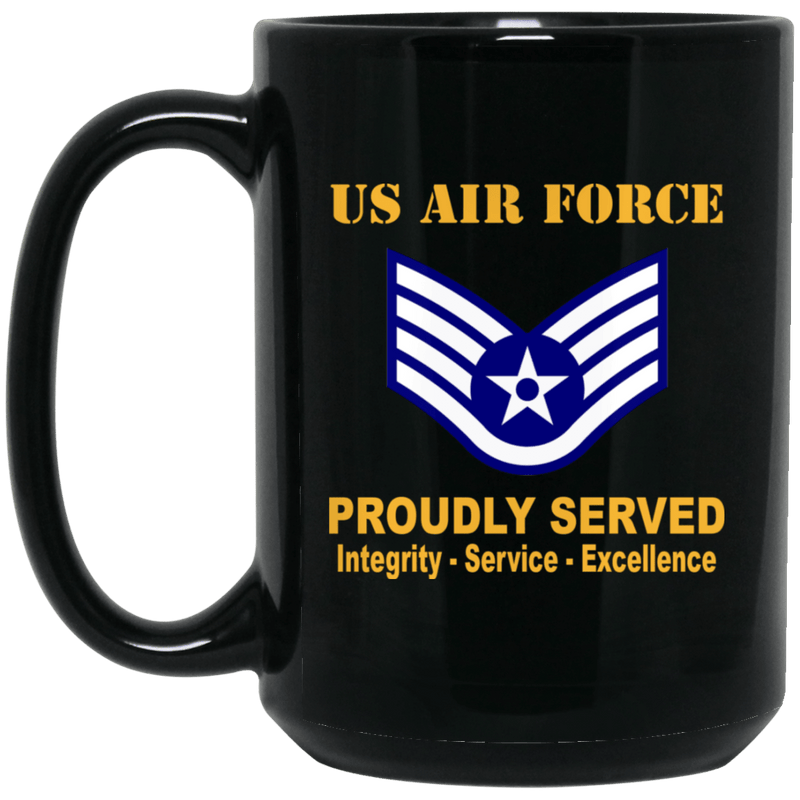 US Air Force E5 Staff Sergeant SSgt E5 Officer Ranks