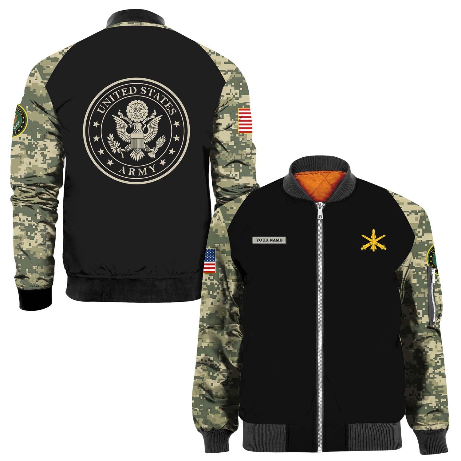The Personalized U.S. Army Track Jacket