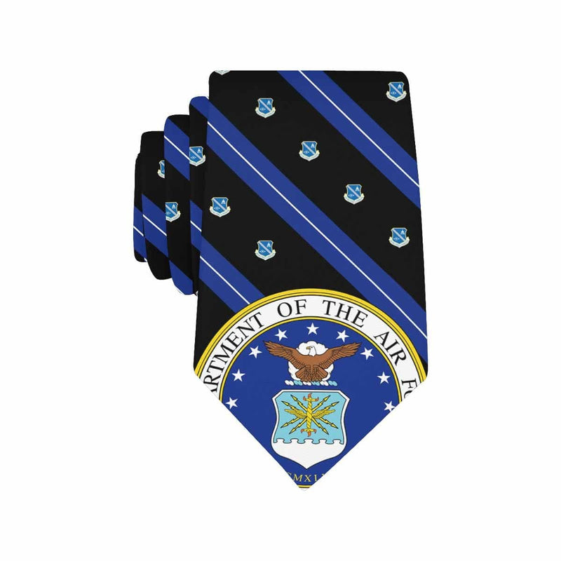 USAF District of Washington Classic Necktie (Two Sides)-Necktie-USAF-Major-Veterans Nation