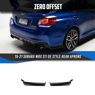 Zero Offset MP Style Vortex Generator for 15-17 Subaru WRX STI