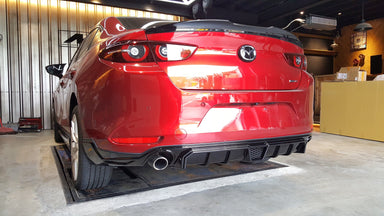 Garage Vary Mazda3 BP (2019+) Rear Diffuser | motiveJAPAN