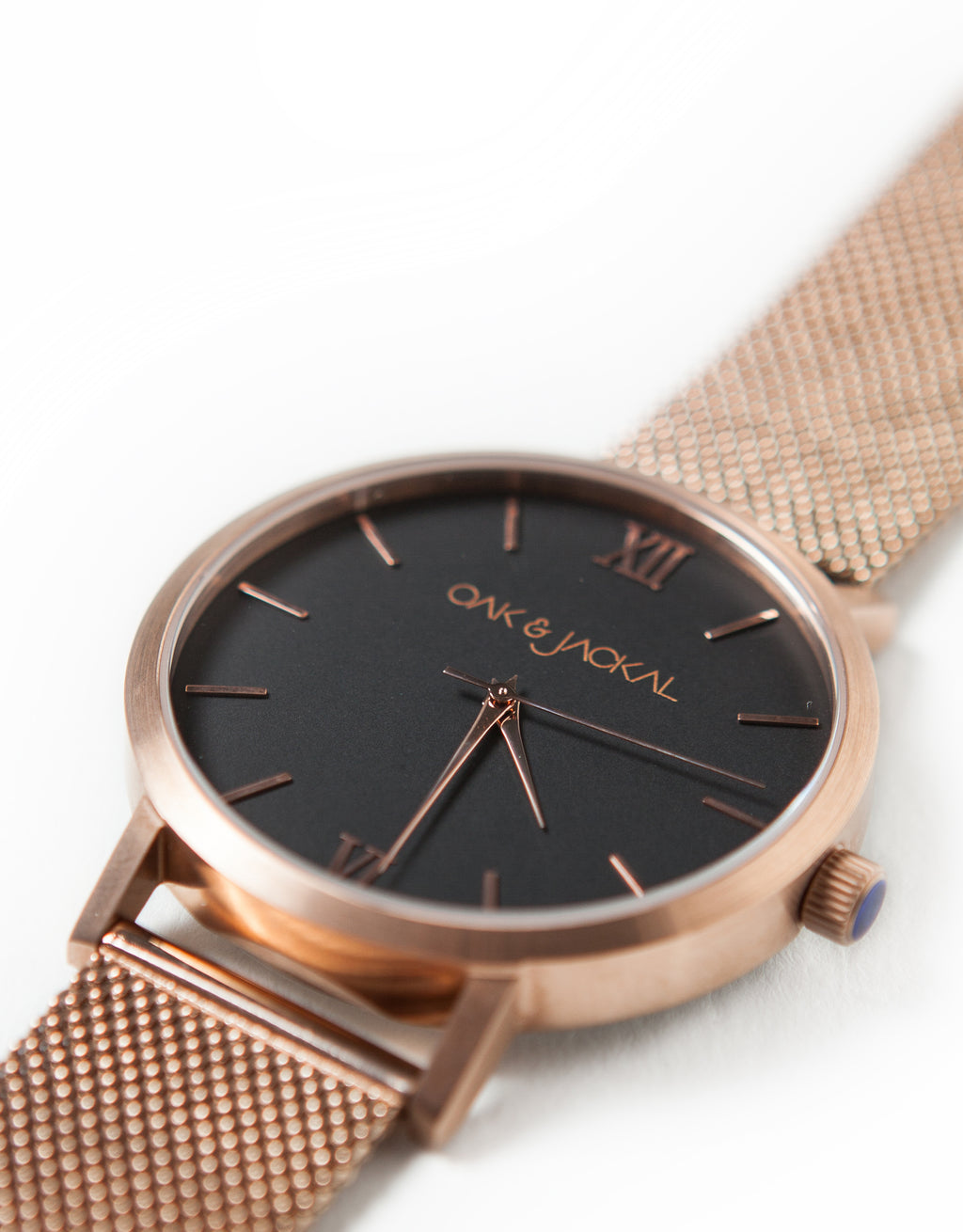 Rose Gold/Peach Timepiece – Oak & Jackal