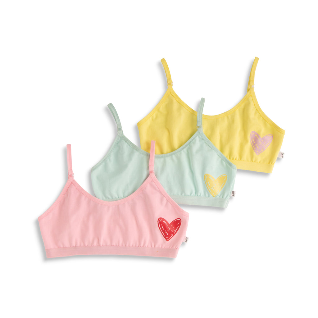 Daisy 3-Pack Training Bras