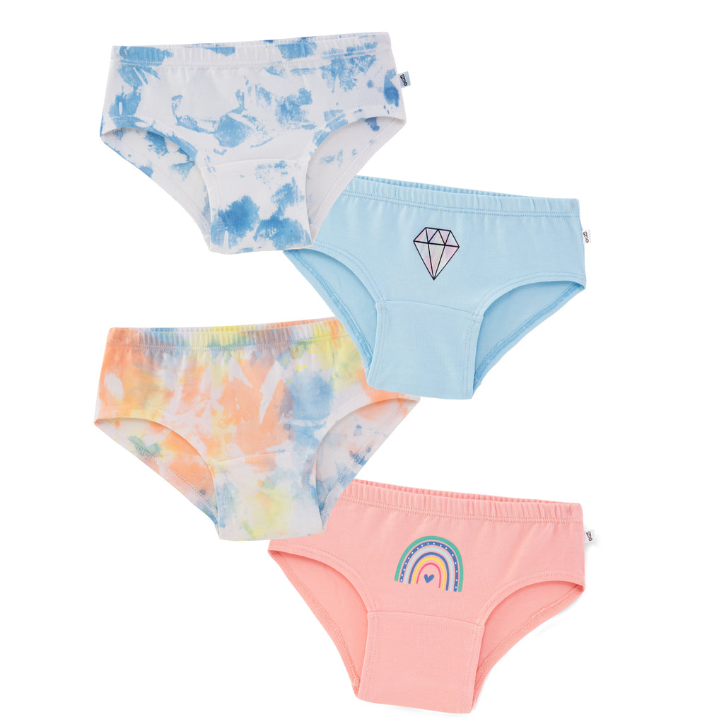 Fitz 3-Pack Biodegradable Women's Disposable Underwear Panties