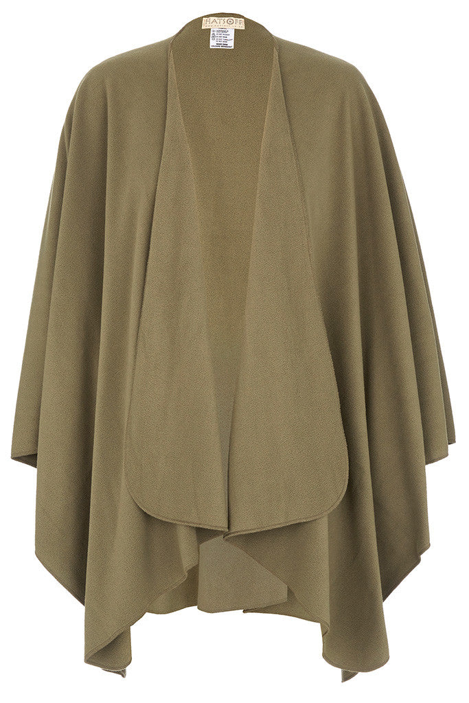Olive Travel Cape – Hats Off
