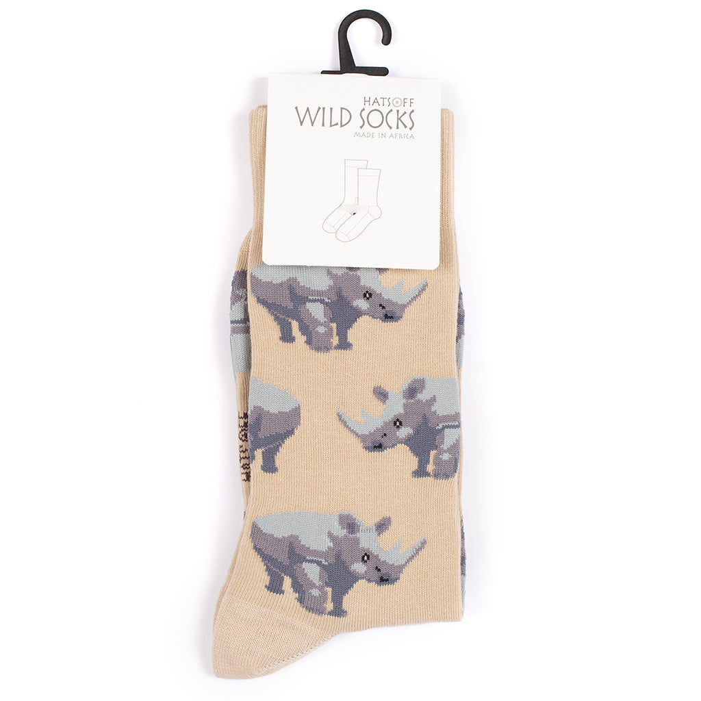 Rhino Wild Socks – Hats Off