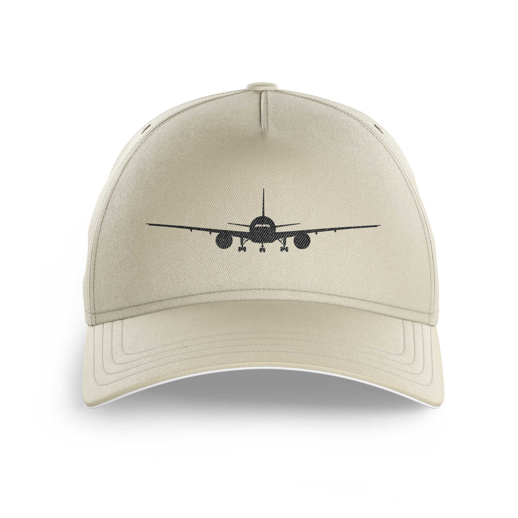 Boeing 777 Silhouette Printed Hats Aviation Shop