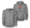 Trust Me I'm a Pilot (Helicopter) Designed Zipped Hoodies