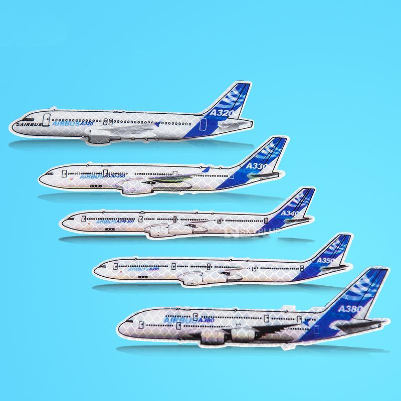 Reflective Airbus  Model Stickers A320 A330 A340 A350 