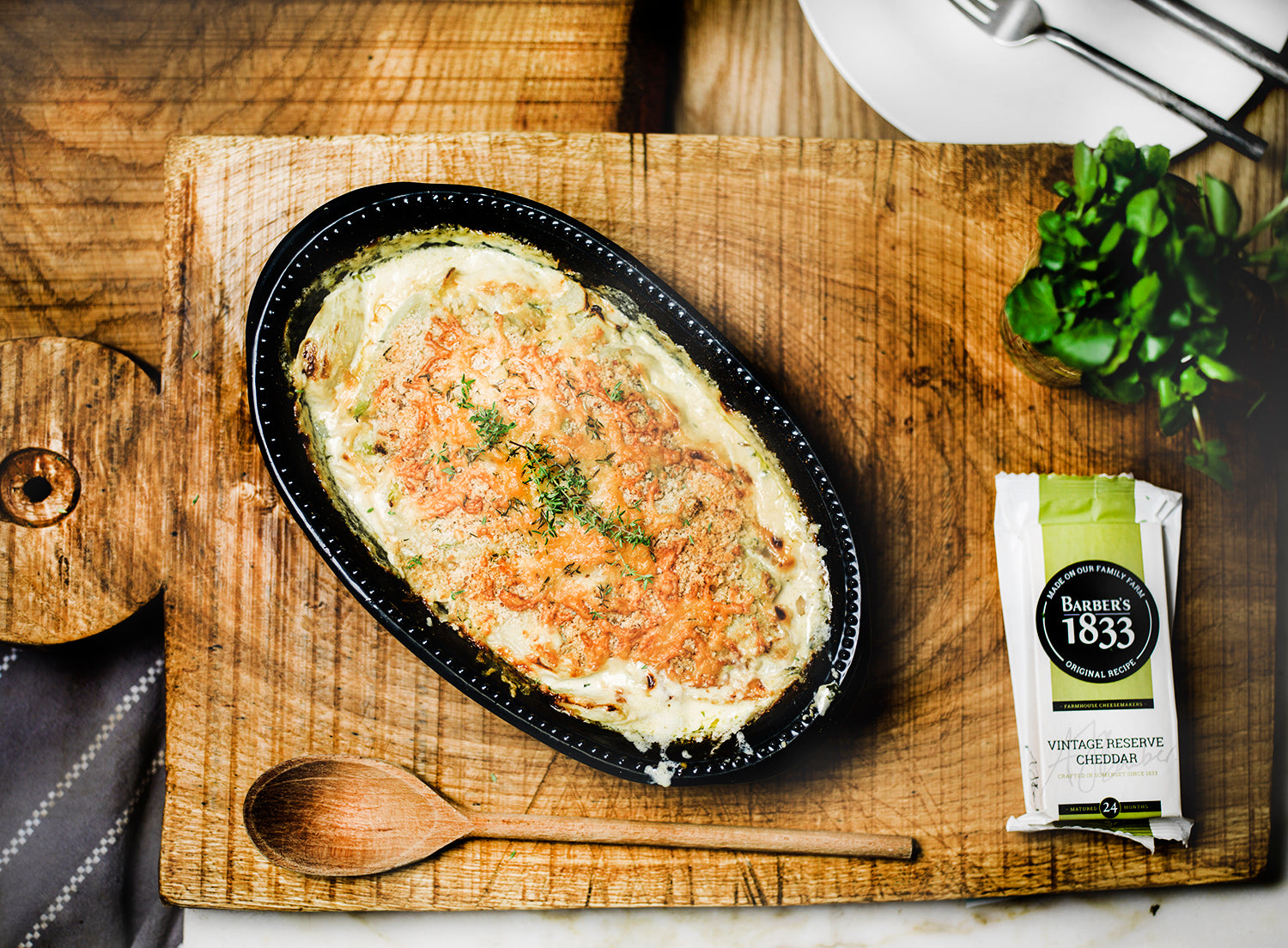 Fennel Gratin with 1833 – Barber&amp;#39;s