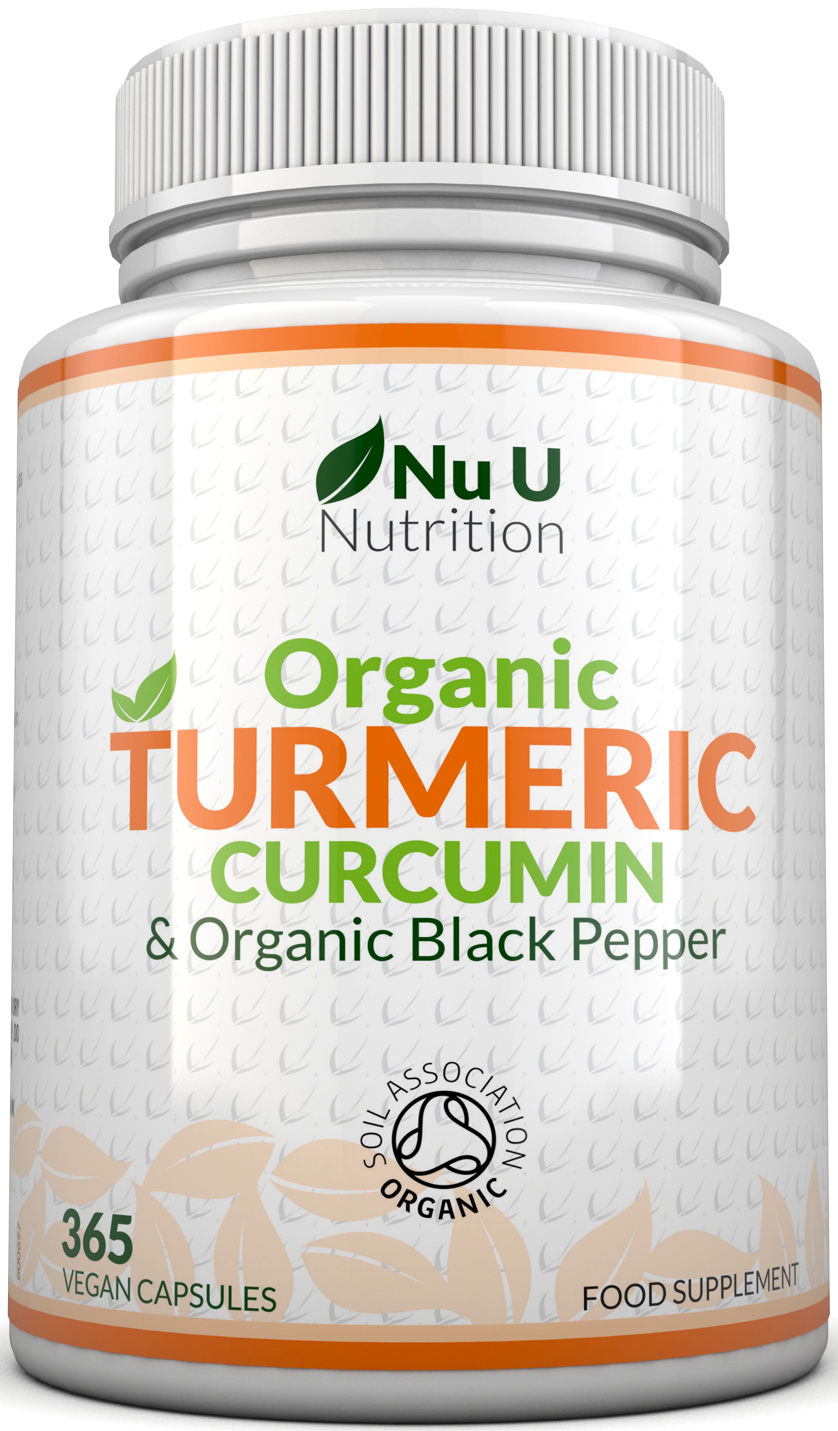 Organic Turmeric Curcumin 600mg - Nu U Nutrition product image